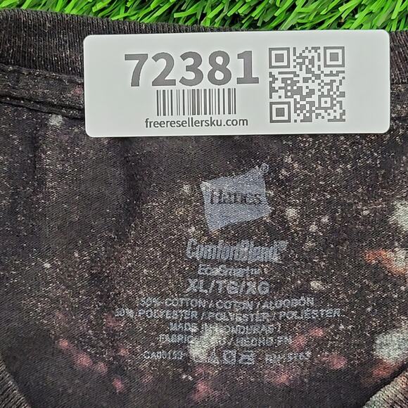 Brokie Shirt XL 23x27 Spellout Bleached - Picture 8 of 11